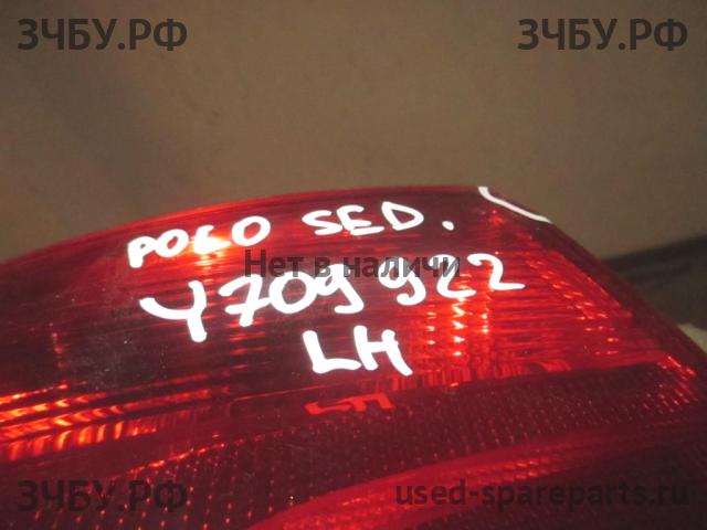 Volkswagen Polo 5 (Sedan) Фонарь левый