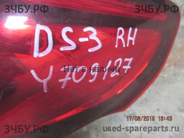 Citroen DS3 Фонарь правый