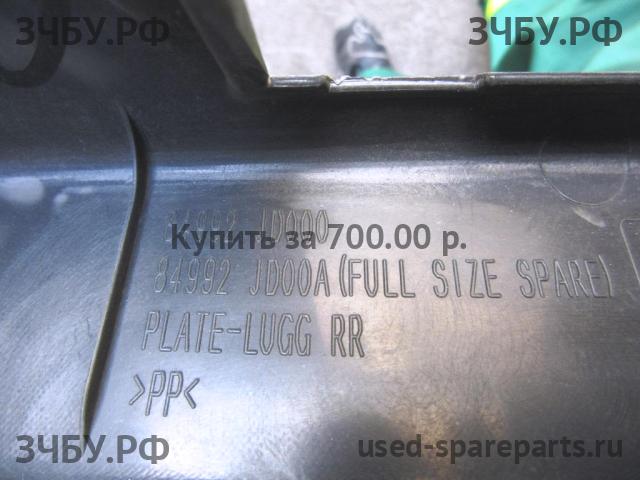 Nissan Qashqai (J10) Обшивка багажника
