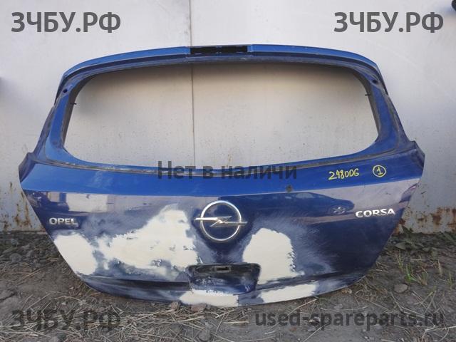 Opel Corsa D Дверь багажника