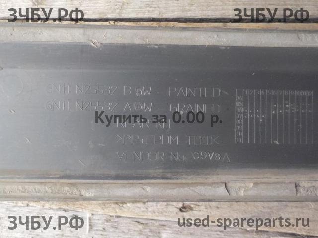 Ford Fiesta 5 Накладка двери задней правой