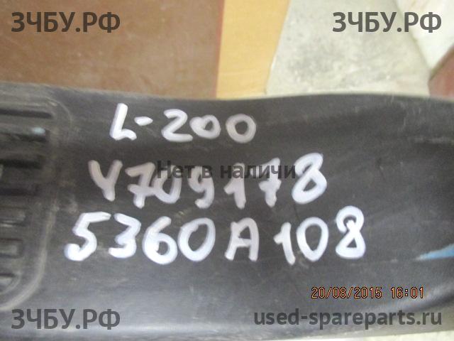 Mitsubishi L200 (4)[KB] Накладка на порог