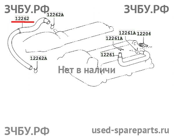 Toyota Land Cruiser 120 (PRADO) Трубка картерных газов