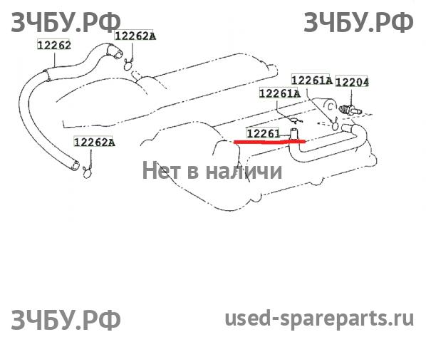 Toyota Land Cruiser 120 (PRADO) Трубка картерных газов
