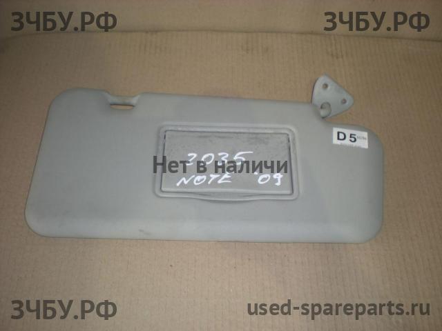 Nissan Note 1 (E11) Козырек солнцезащитный