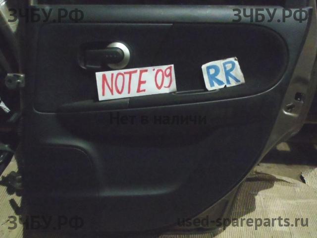 Nissan Note 1 (E11) Обшивка двери задней правой