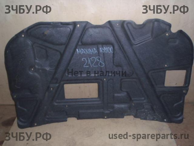 Nissan Maxima 3 (CA33) Шумоизоляция капота