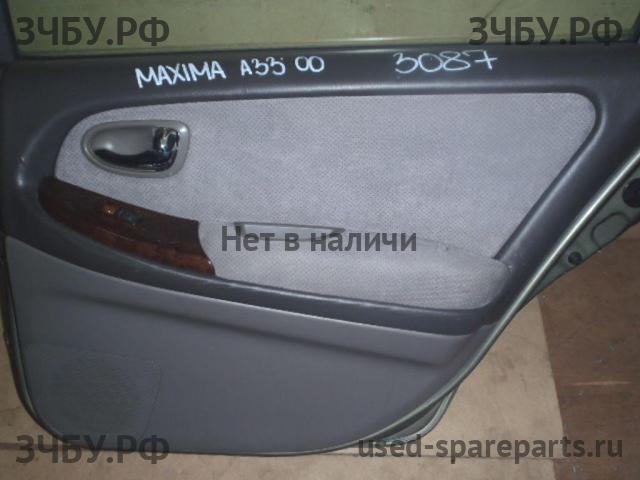 Nissan Maxima 3 (CA33) Обшивка двери задней правой