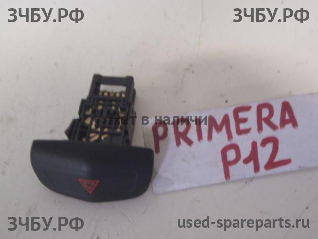 Nissan Primera P12 Кнопка аварийной сигнализации