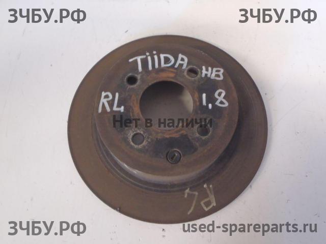 Nissan Tiida 1 Диск тормозной задний