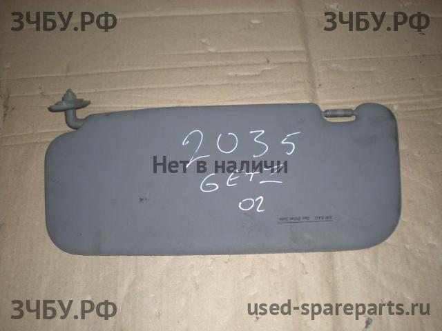Hyundai Getz Козырек солнцезащитный