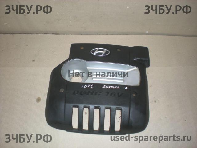 Hyundai Santa Fe 1 (SM) Кожух двигателя (накладка, крышка на двигатель)