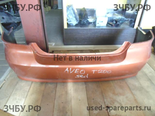 Chevrolet Aveo 1 (T200) Бампер задний