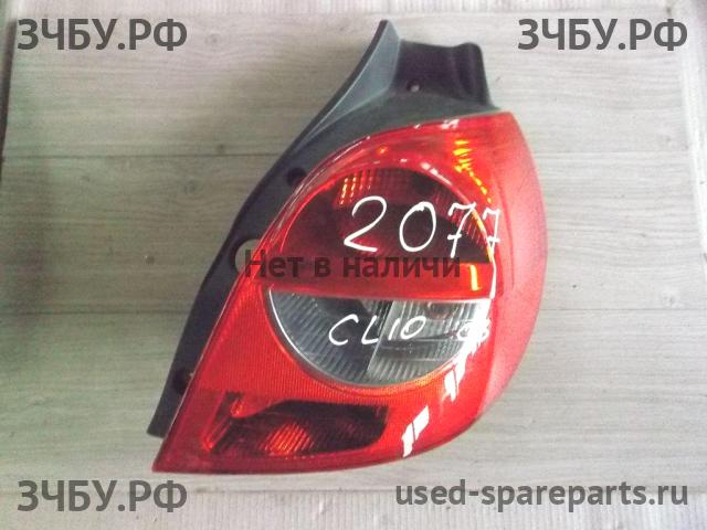 Renault Clio 3 Фонарь правый