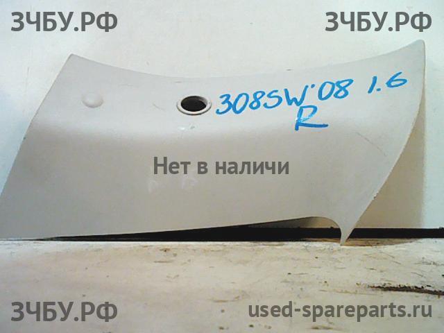 Peugeot 308 Накладка стойки задней правой