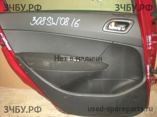 Peugeot 308 Обшивка двери задней левой