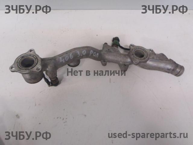 Peugeot 406 Фланец двигателя системы охлаждения