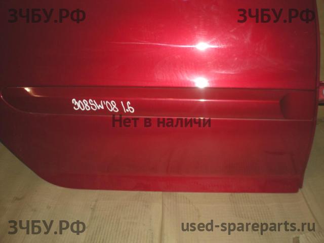 Peugeot 308 Молдинг двери задней правой