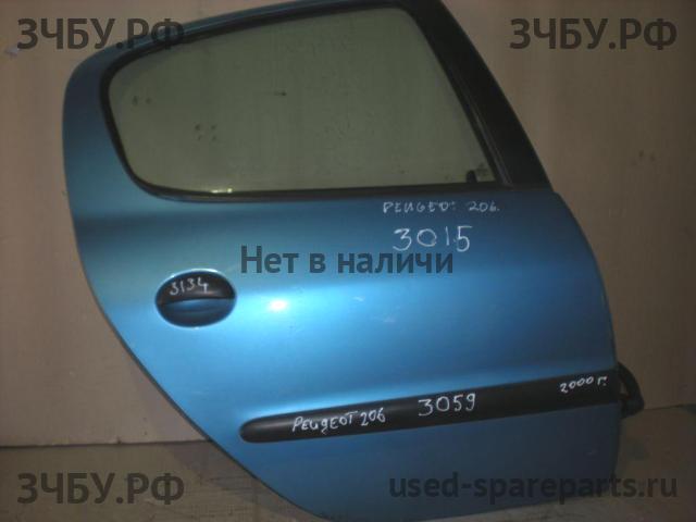 Peugeot 206 Дверь задняя правая