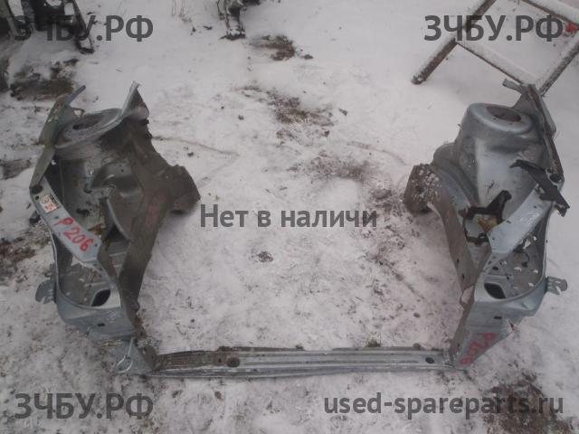 Peugeot 206 Лонжерон передний правый