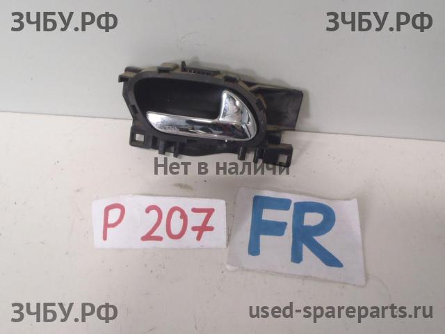 Peugeot 207 Ручка двери внутренняя передняя правая