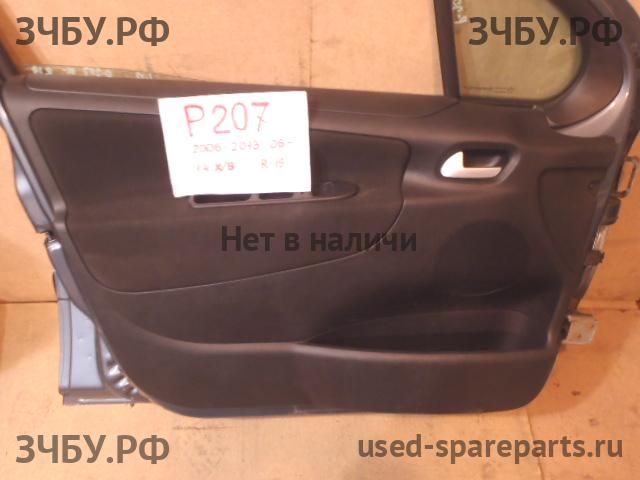 Peugeot 207 Обшивка двери передней левой