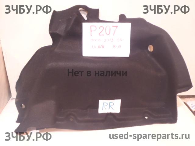Peugeot 207 Обшивка багажника боковая правая
