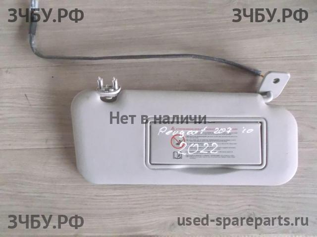 Peugeot 207 Козырек солнцезащитный
