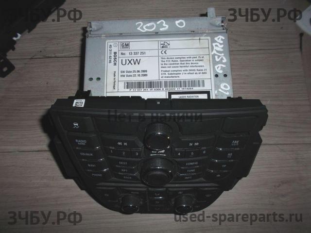 Opel Astra J Магнитола