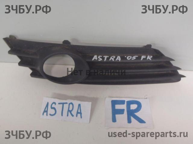 Opel Astra H Решетка в бампер