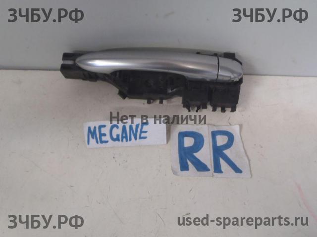 Renault Megane 2 Ручка двери задней наружная правая