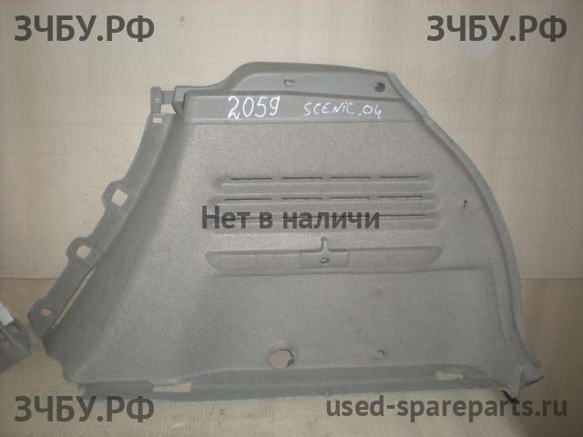 Renault Scenic 2 Обшивка багажника боковая правая