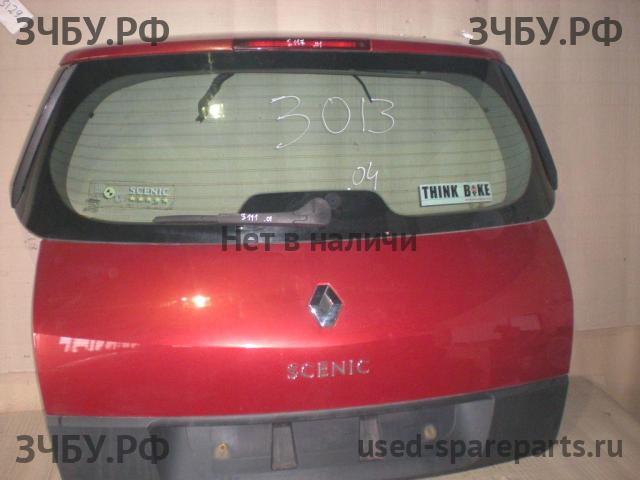 Renault Scenic 2 Дверь багажника со стеклом