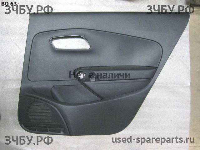 Volkswagen Polo 5 (Sedan) Обшивка двери задней правой