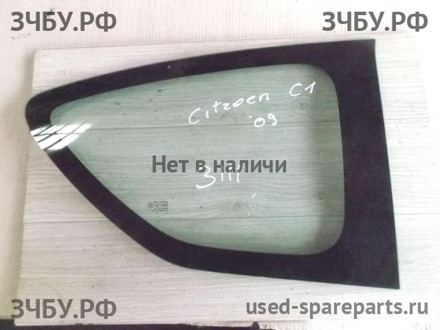Citroen C1 (1) Стекло кузовное глухое правое