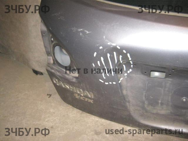 Nissan Qashqai (J10) Дверь багажника со стеклом