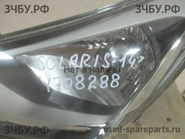 Hyundai Solaris 1 Фара левая