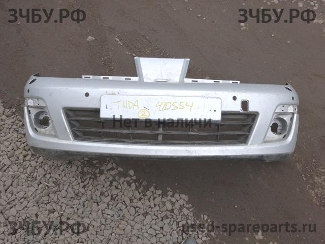 Nissan Tiida 1 Бампер передний