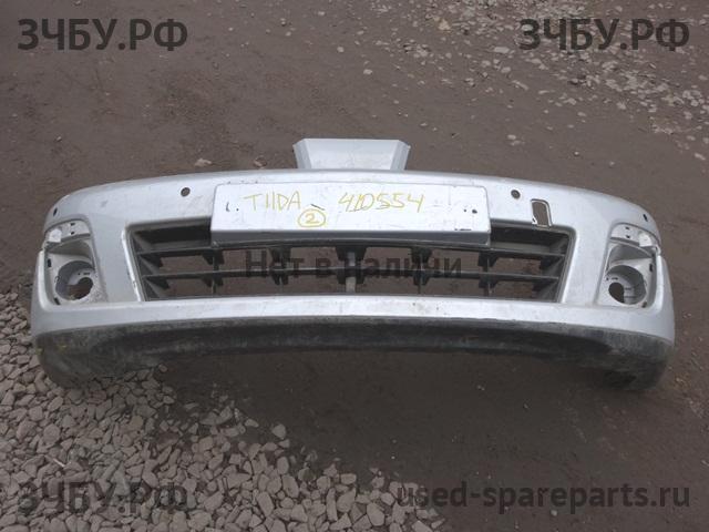 Nissan Tiida 1 Бампер передний