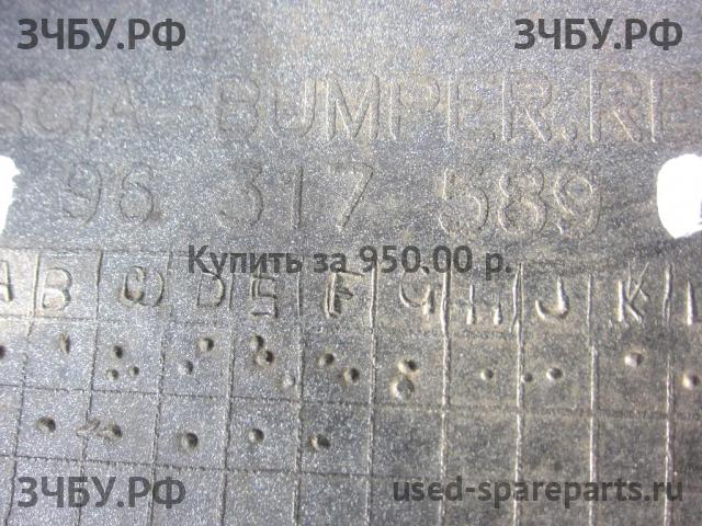 Daewoo Matiz 1 Бампер задний