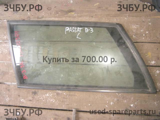 Volkswagen Passat B3 Стекло кузовное глухое левое