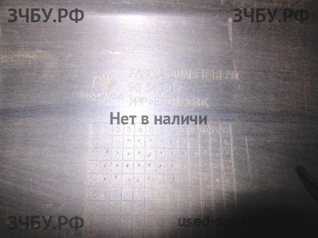 Chevrolet Aveo 1 (T200) Бампер задний