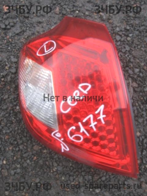 KIA Ceed 1 Фонарь левый