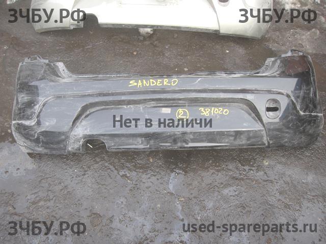 Renault Sandero 1 Бампер задний
