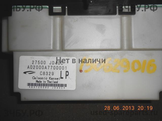 Nissan Qashqai (J10) Блок управления климатической установкой