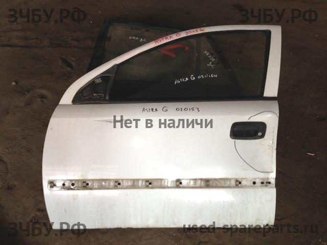 Opel Astra G Стекло двери передней левой