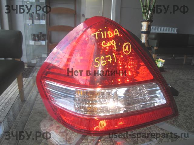 Nissan Tiida 1 Фонарь левый