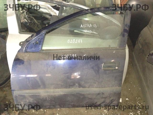 Opel Astra G Стекло двери передней левой