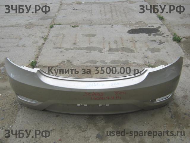 Hyundai Solaris 1 Бампер задний
