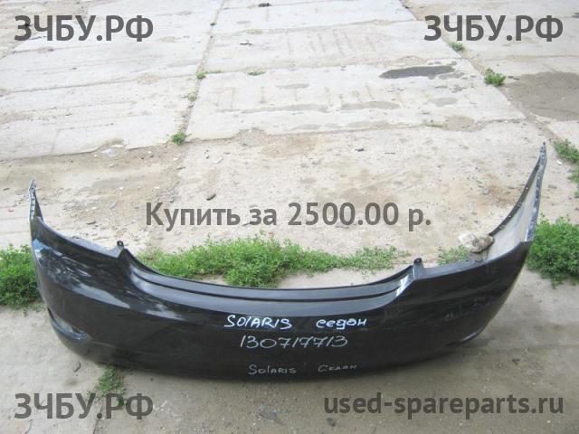Hyundai Solaris 1 Бампер задний